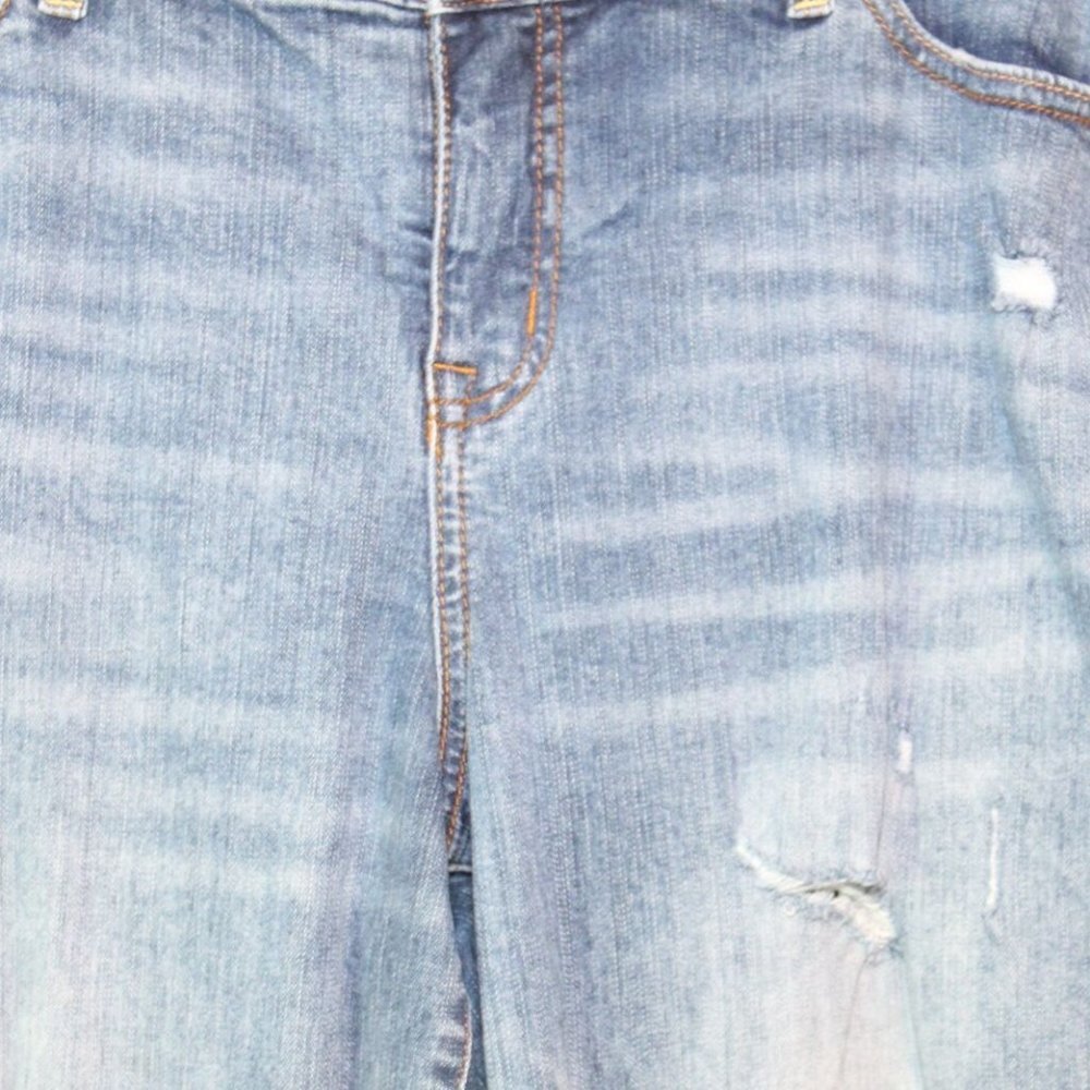 Torrid Boyfriend Straight Jean Vintage Stretch Medium Wash Plus Size 18 H13551 - Picture 5 of 10